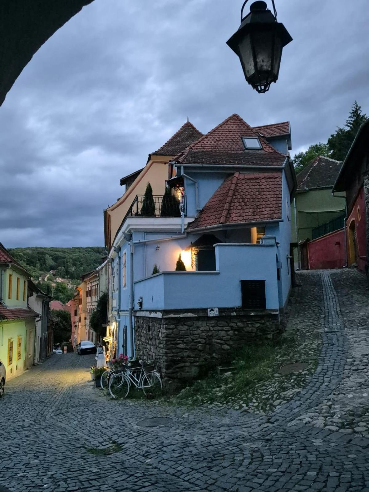 Blue House Citadel Elite Sighisoara Apartment Bagian luar foto